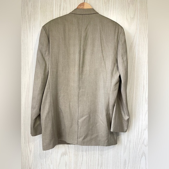 Lauren Ralph Lauren Tan Sport Coats Mens 44L Classic-Fit Neat MSRP $295 - Picture 3 of 4